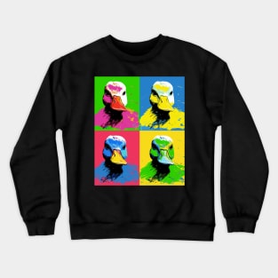 Funny Ducks Geese Meme Men Kids Women Funny Duck Goose Crewneck Sweatshirt